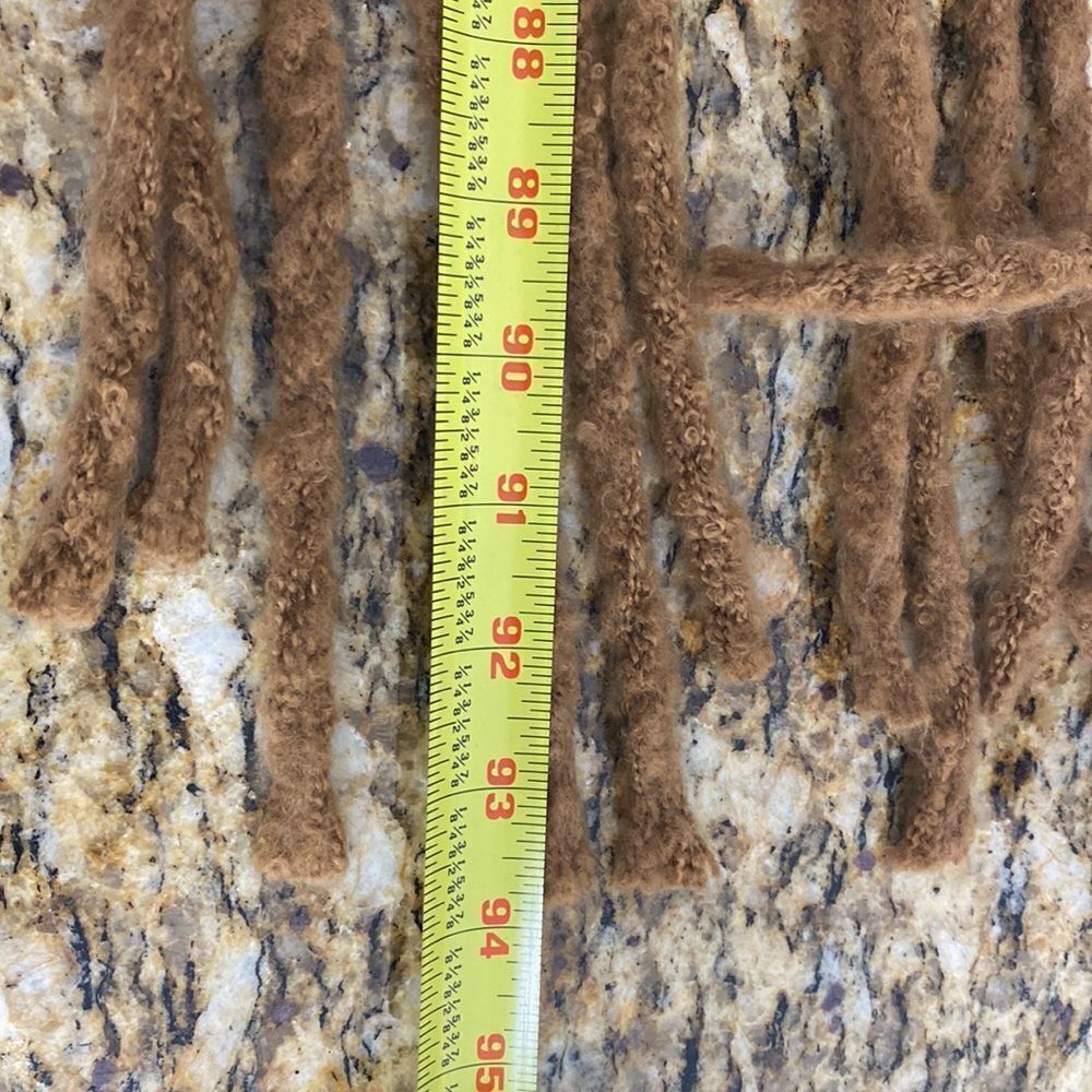 Wintersoft Color Block Scarf With Fringe - image 3